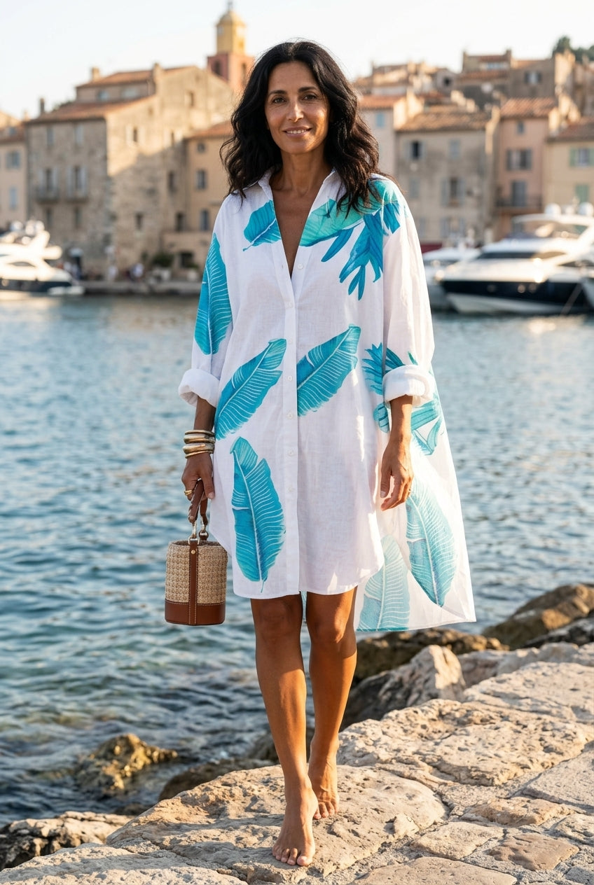 Nadine Timeless and Flowing Summer Dress for Women - Elena Harper