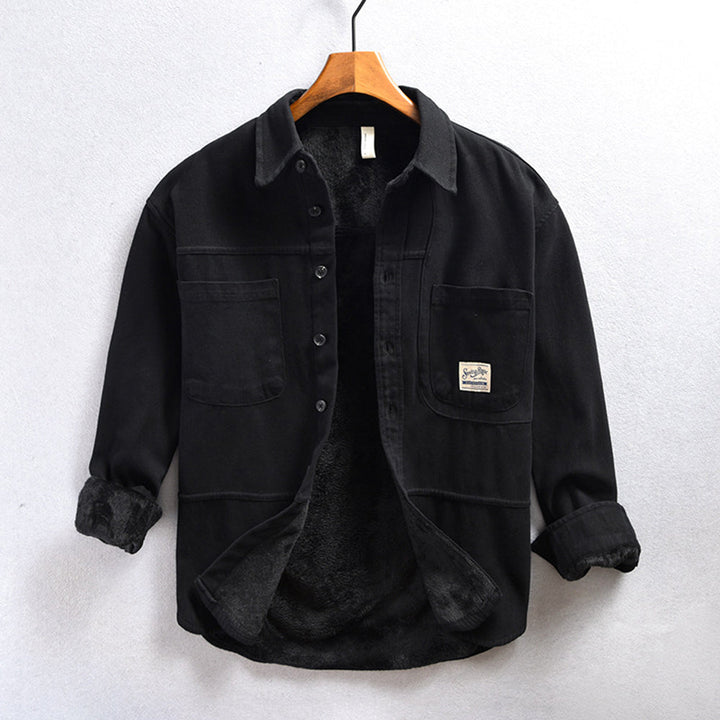 ELENA HARPER™  |  CARGO FLEECE SHIRT FOR MEN