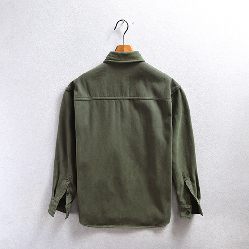 ELENA HARPER™  |  CARGO FLEECE SHIRT FOR MEN