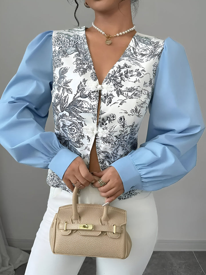 Blair - Floral Print Blouse