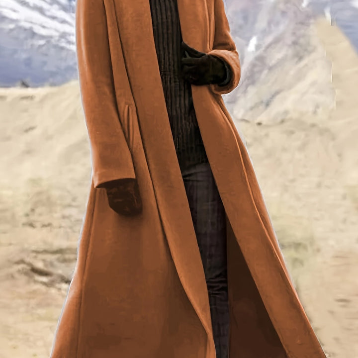 Sophia | Timeless and Elegant Longline Trench Coat