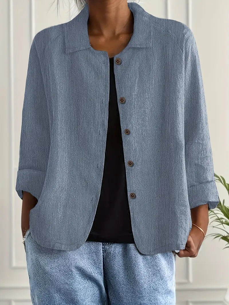 CHARLIE – RELAXED BUTTON-UP JACKET