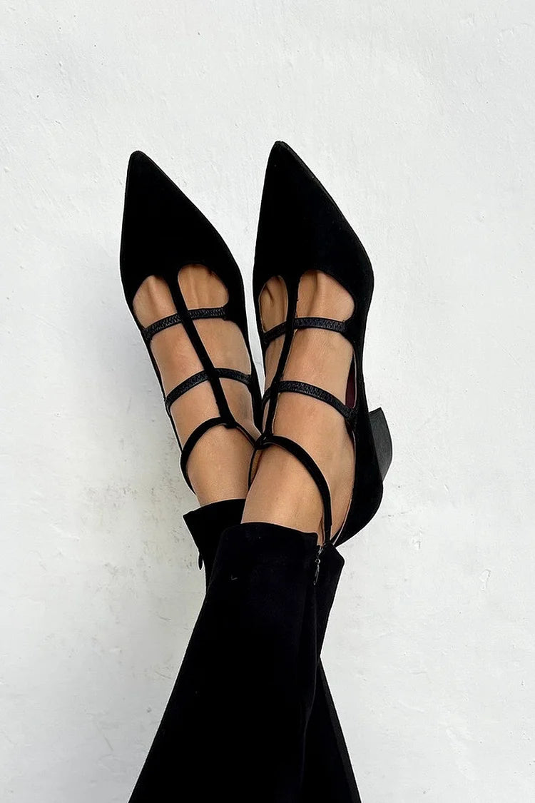 Adi Elegant Heels with Straps - Elena Harper