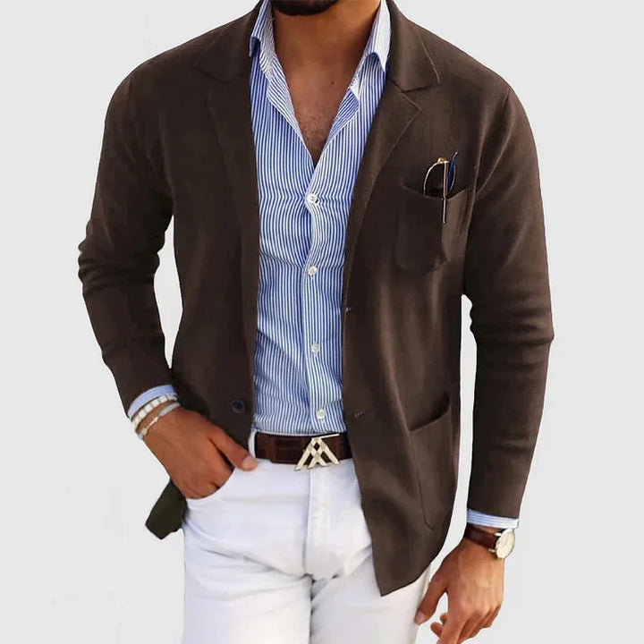 LAURENT MONACO | LUXURIOUS BLAZER FOR MEN IN SOFT MATERIAL