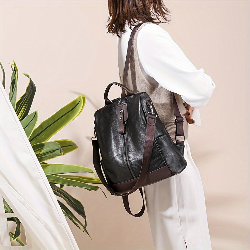 Women's Anti-Theft Security Backpack - Stylish & Safe