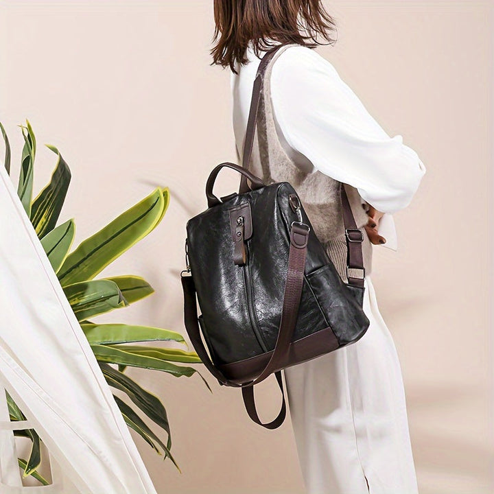 Women's Anti-Theft Security Backpack - Stylish & Safe