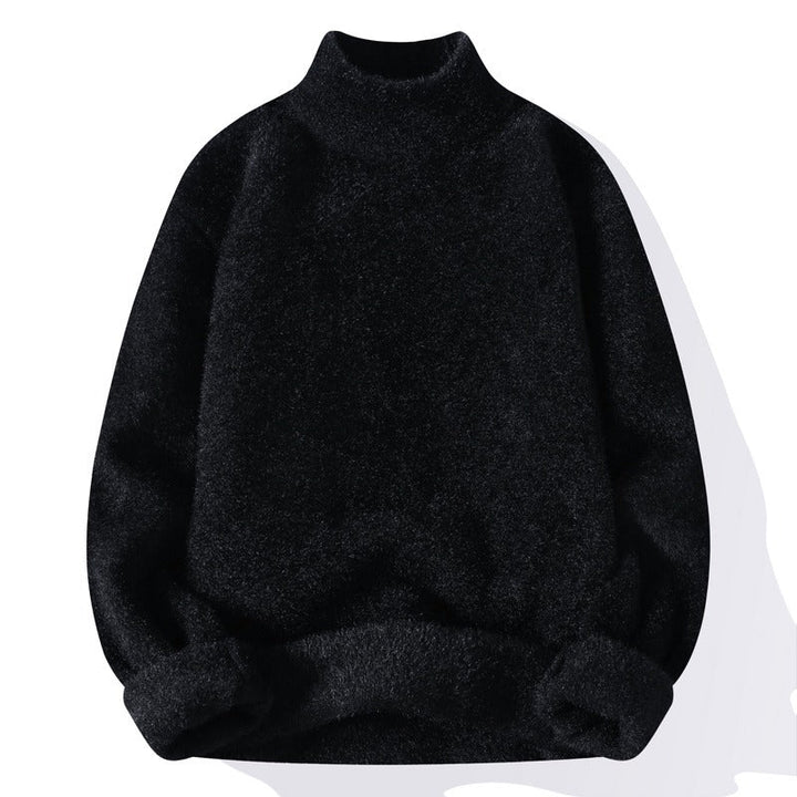 Men's Soft Knit Mock Neck Sweater - Noah