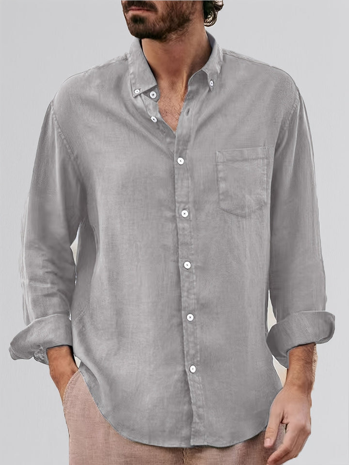 Classic Reversed Shirt for Men - Elena Harper