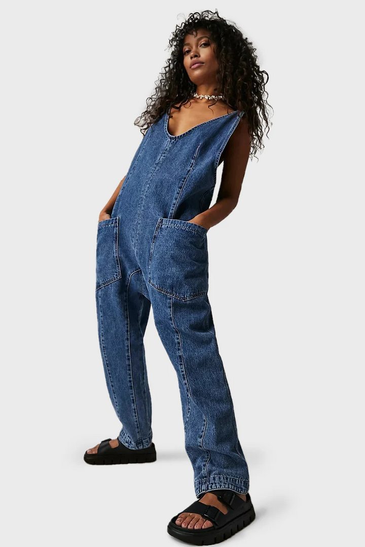 Tabitha - Denim Jumpsuit for Women