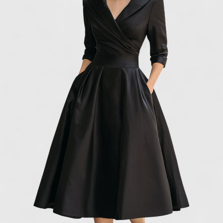 Rosavelia | Elegant Midi Dress