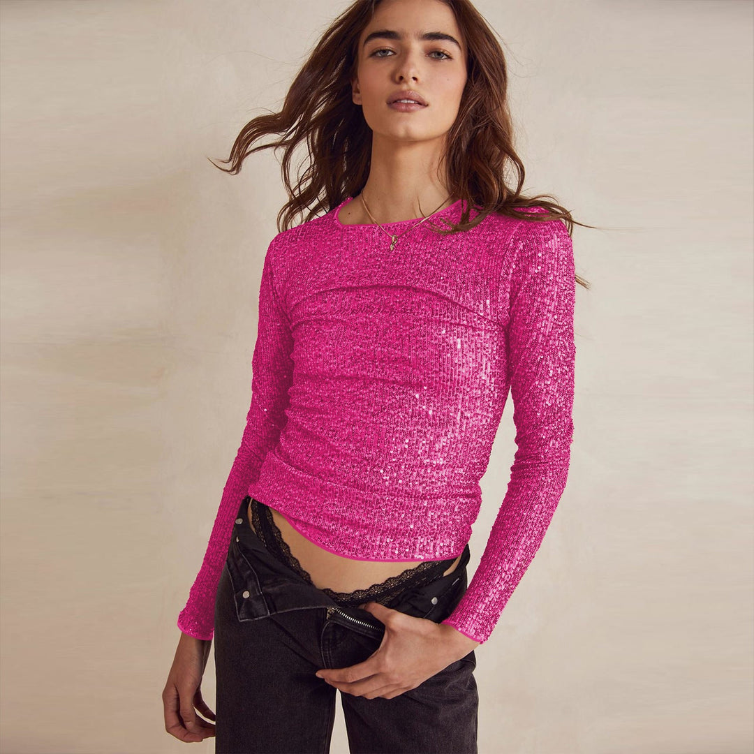 Sequin Top for Women - Ilaena