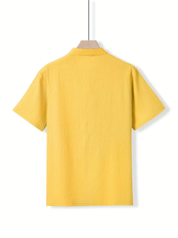 Markos – Casual Short Sleeve Shirt with Button