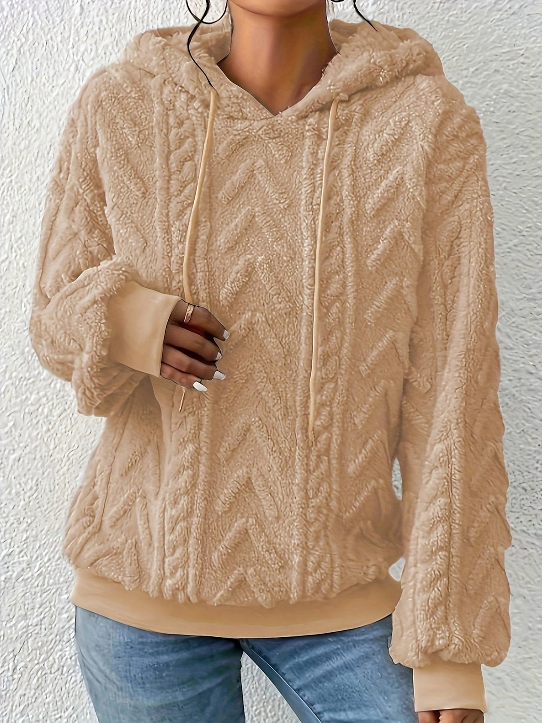 Andrine - Long Sleeve Hooded Jacket