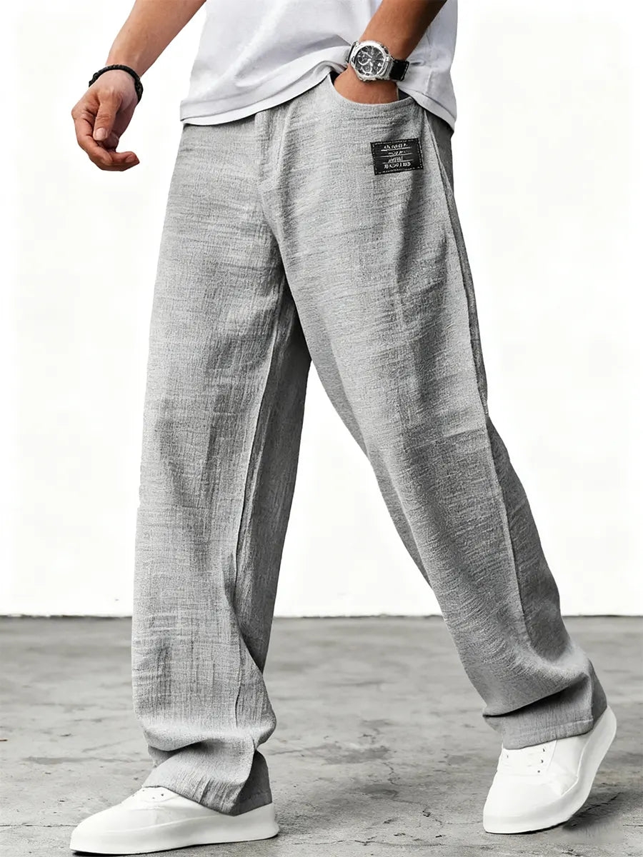 Laurent Monaco Relaxed Pants for Men, view 6 - Elena Harper