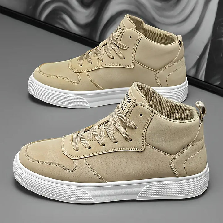 Damion Comfortable Lace-Up Sneakers, view 7 - Elena Harper