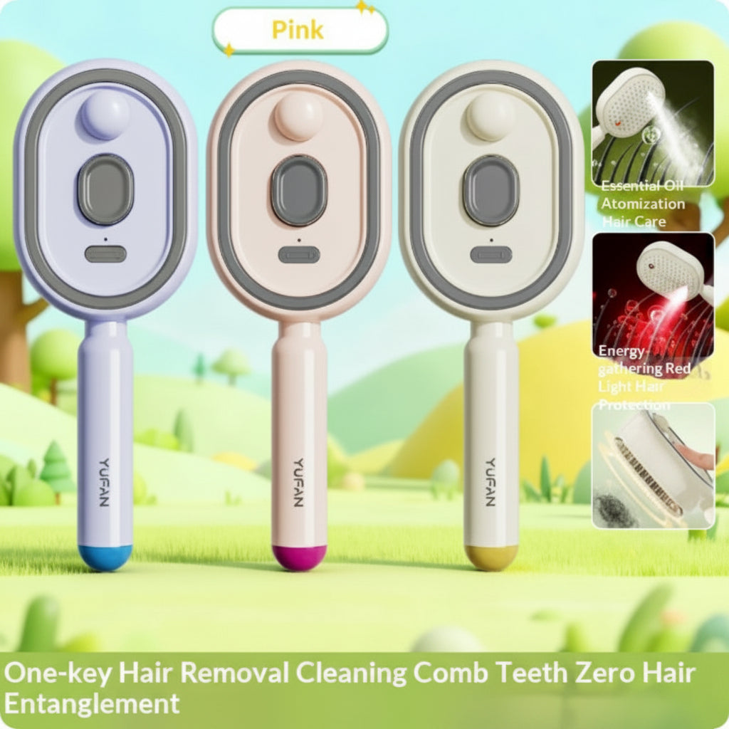 Electric Spray Airbag Massage Comb