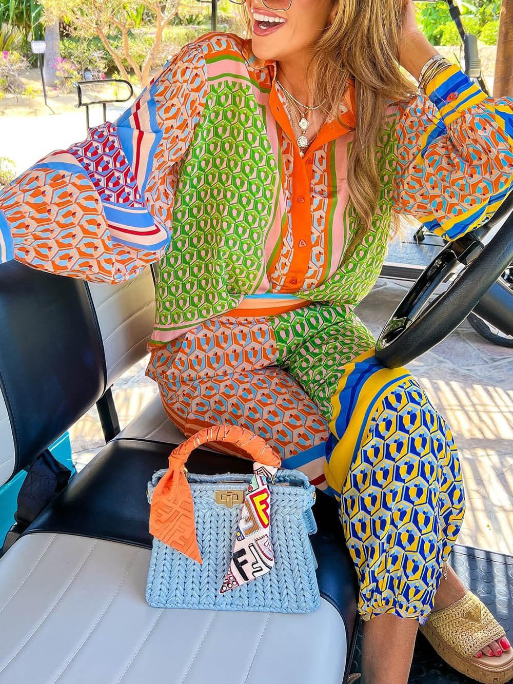 Celeste Balloon Sleeve Shirt - Elena Harper