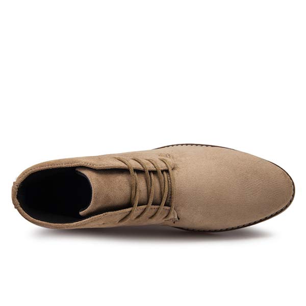UrbanStride Classic Stylish Lace-Up Men's Ankle Shoe, view 3 - Elena Harper