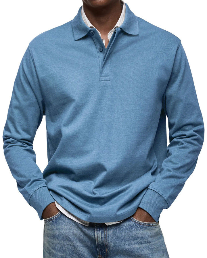 Harrington Oxford | Luxury Long Sleeve Polo