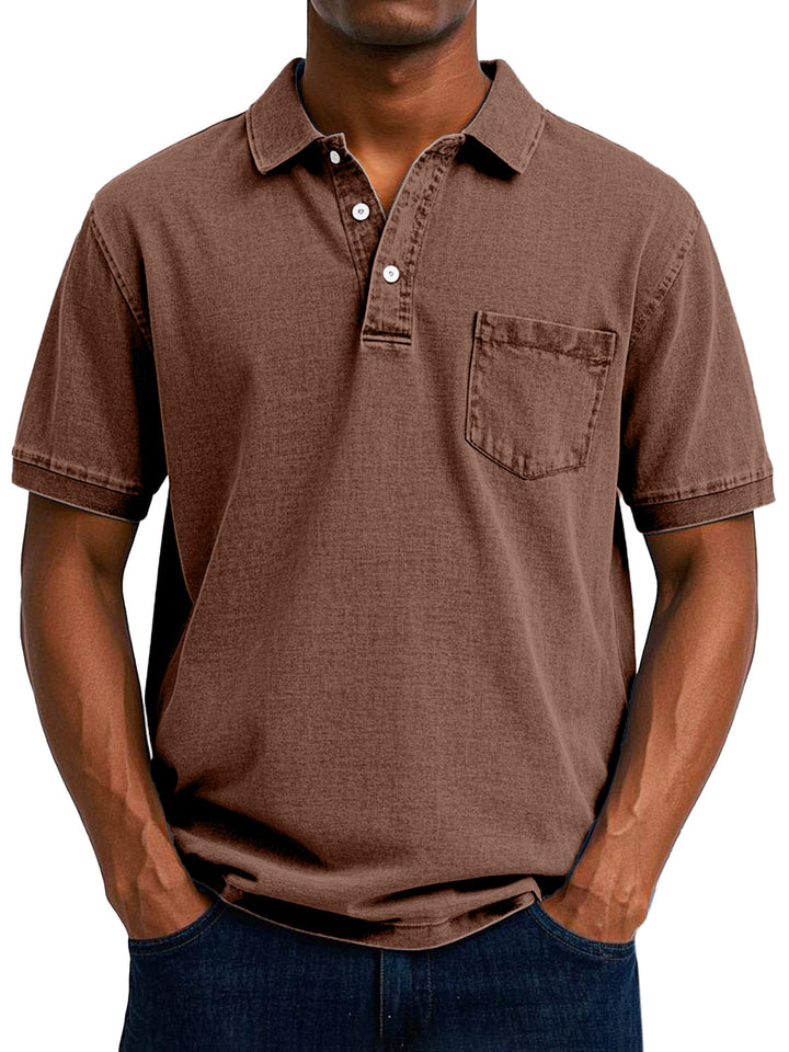 Preston | Vintage Casual Polo Shirt