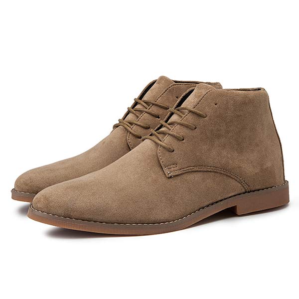 UrbanStride Classic Stylish Lace-Up Men's Ankle Shoe, view 4 - Elena Harper