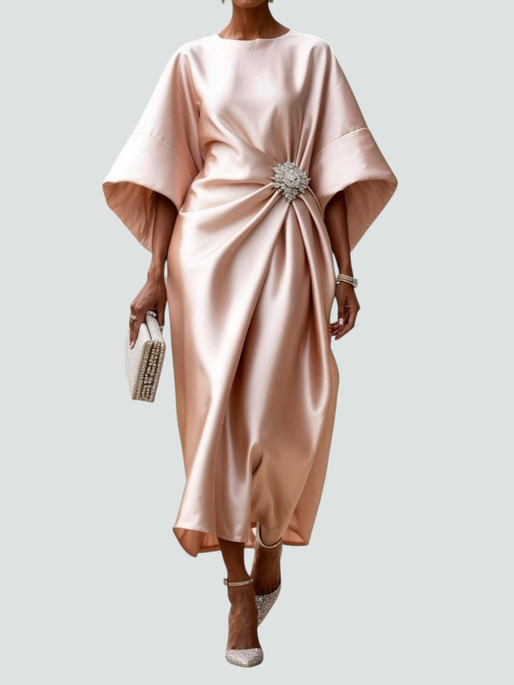 DAKOTA – ELEGANT DRAPED EVENING DRESS