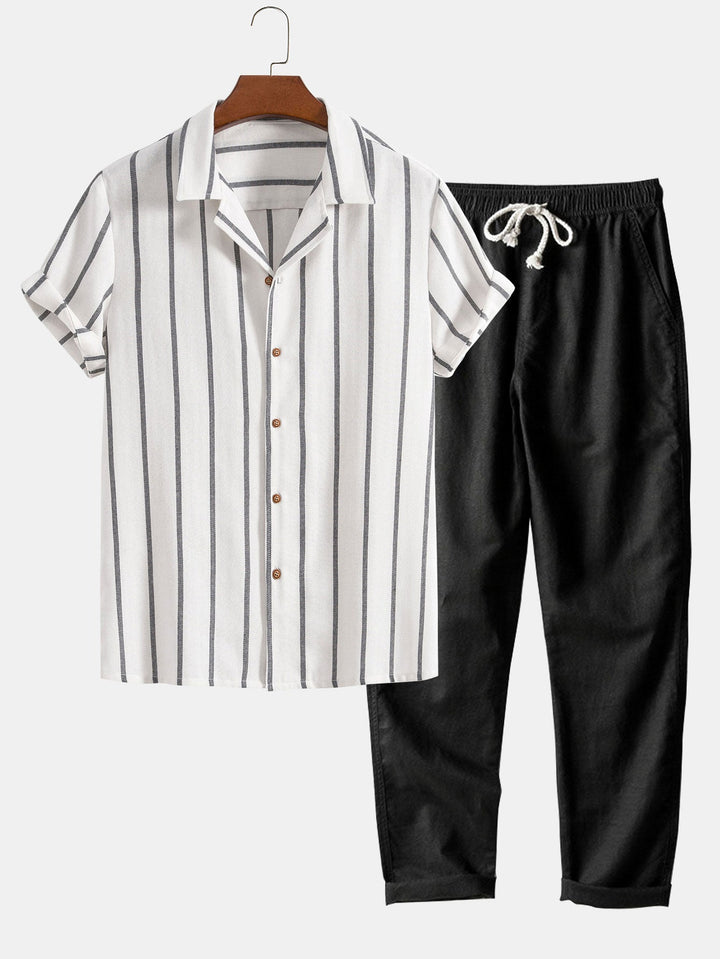 Havana Short-Sleeved Set, view 5 - Elena Harper