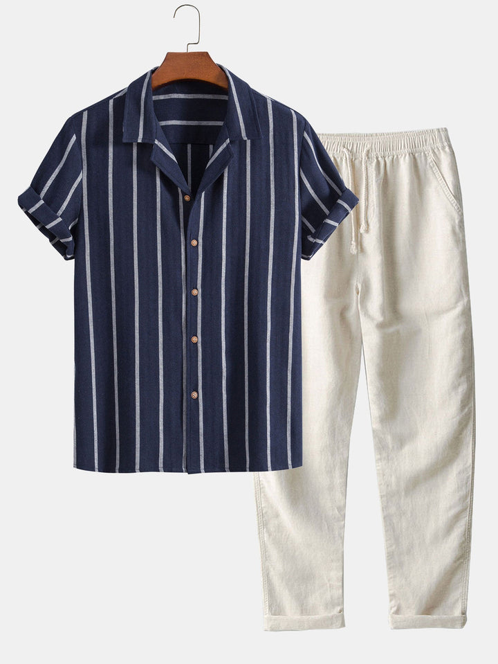 Havana Short-Sleeved Set, view 4 - Elena Harper