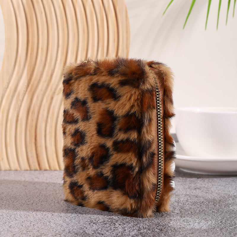 Vintage Leopard Print Wallet