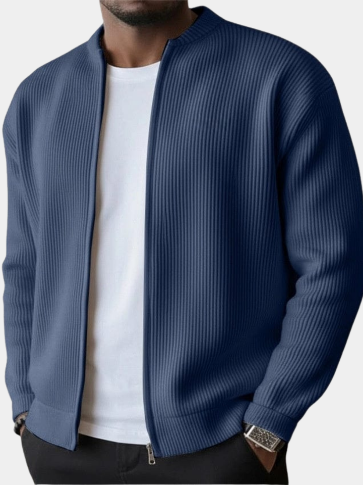 LAURENT MONACO | MEN'S DRAWSTRING SEAM CARDIGAN