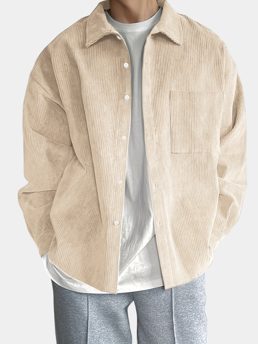 ELENA HARPER™  |  RELAXED COLLAR SHIRT FOR MEN