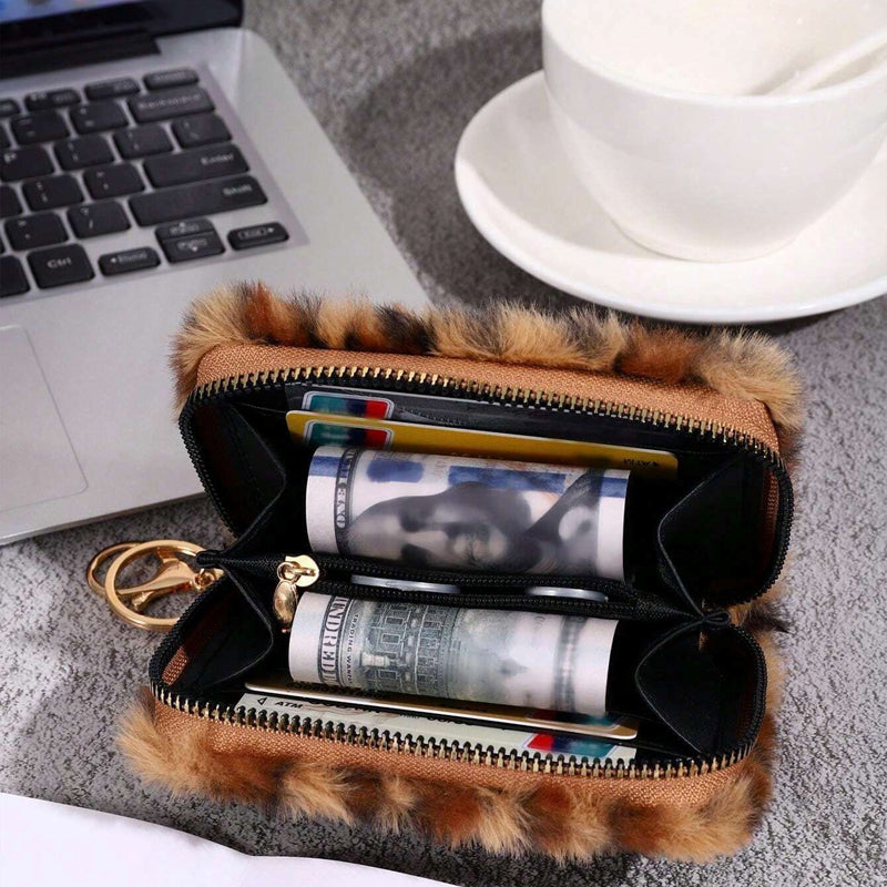 Vintage Leopard Print Wallet