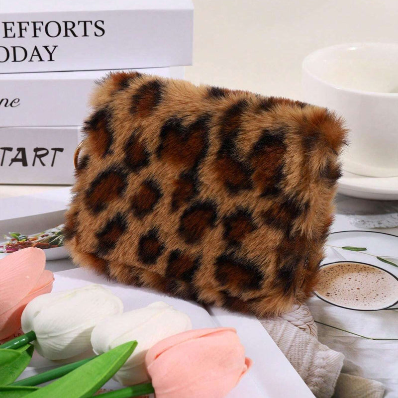 Vintage Leopard Print Wallet