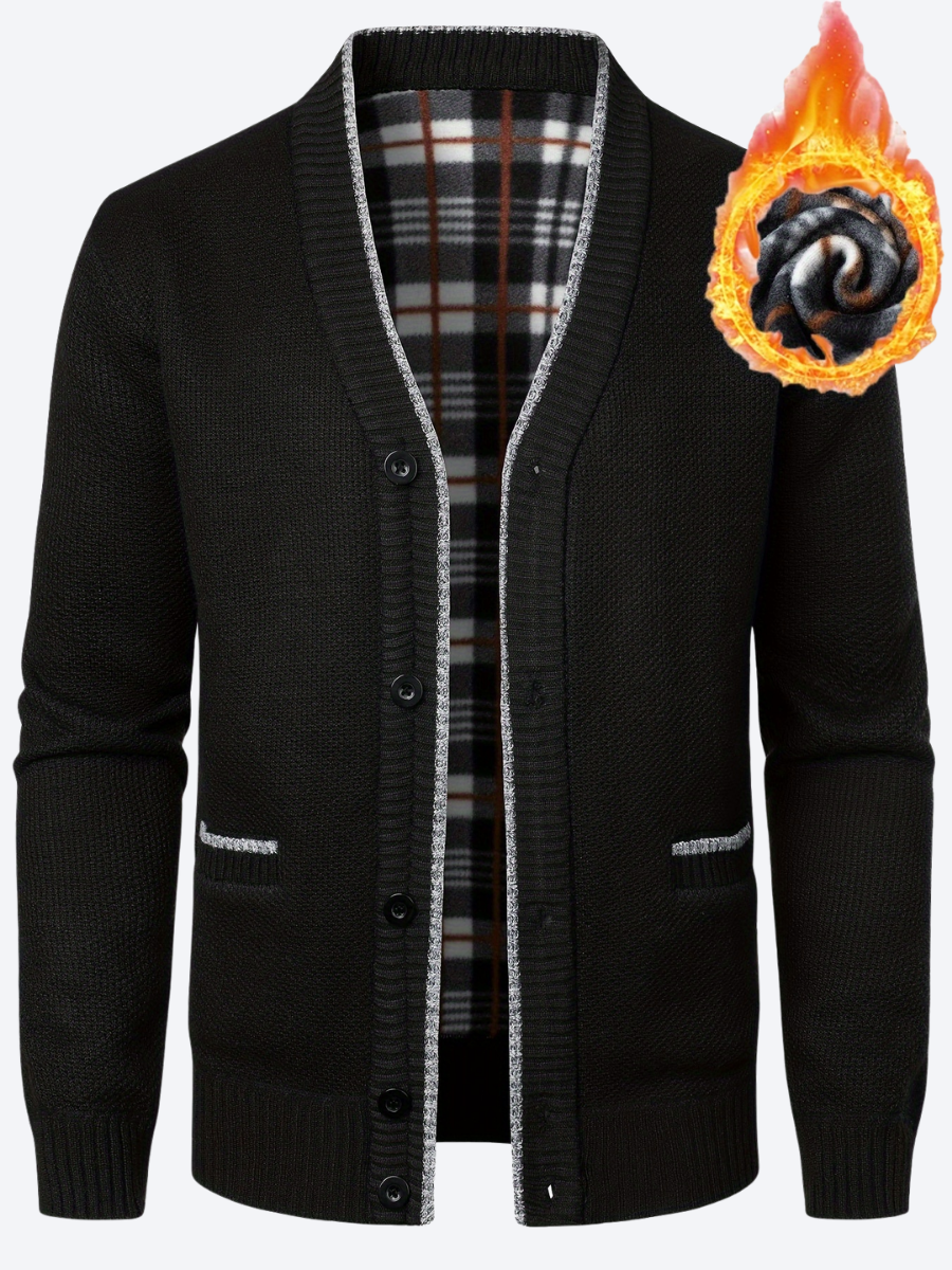 ELENA HARPER™  |  ZIP-UP CARDIGAN FOR MEN
