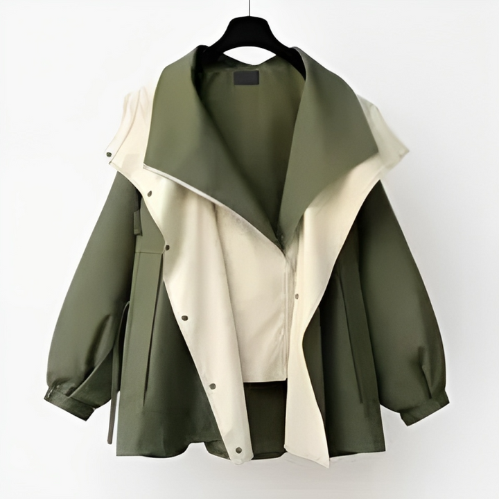 Women's Luxury Waterproof Raincoat - Stylish & Protected