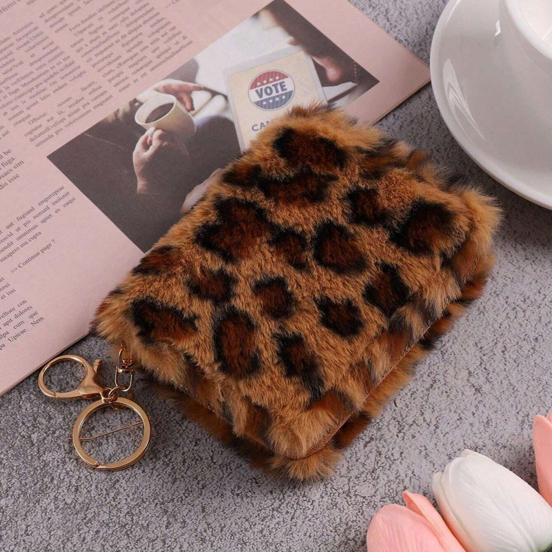 Vintage Leopard Print Wallet