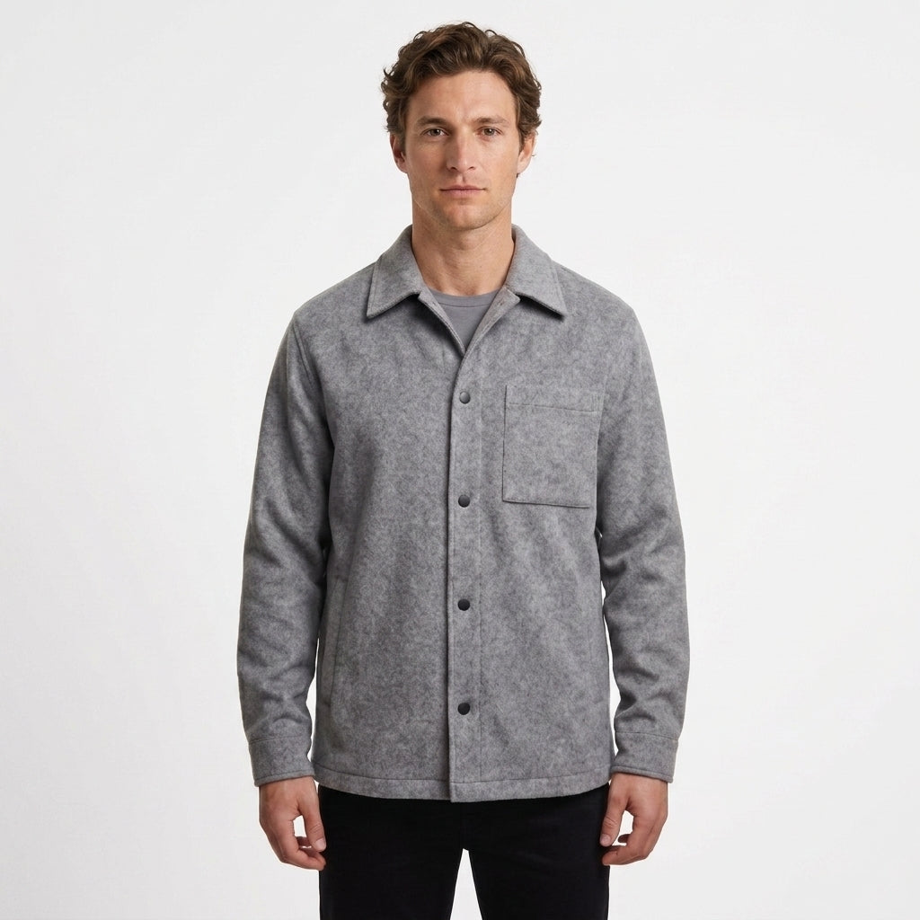 Casual Reversible Knit Jacket