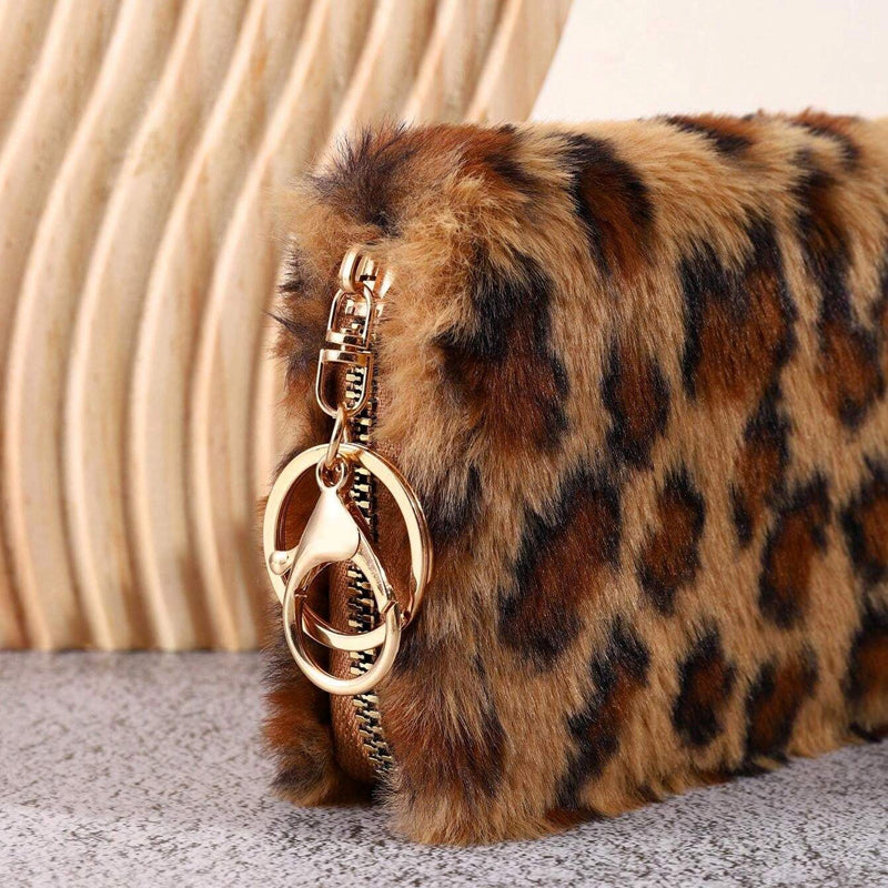 Vintage Leopard Print Wallet
