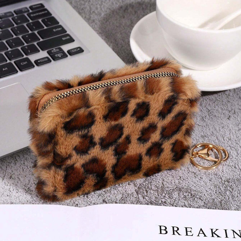 Vintage Leopard Print Wallet