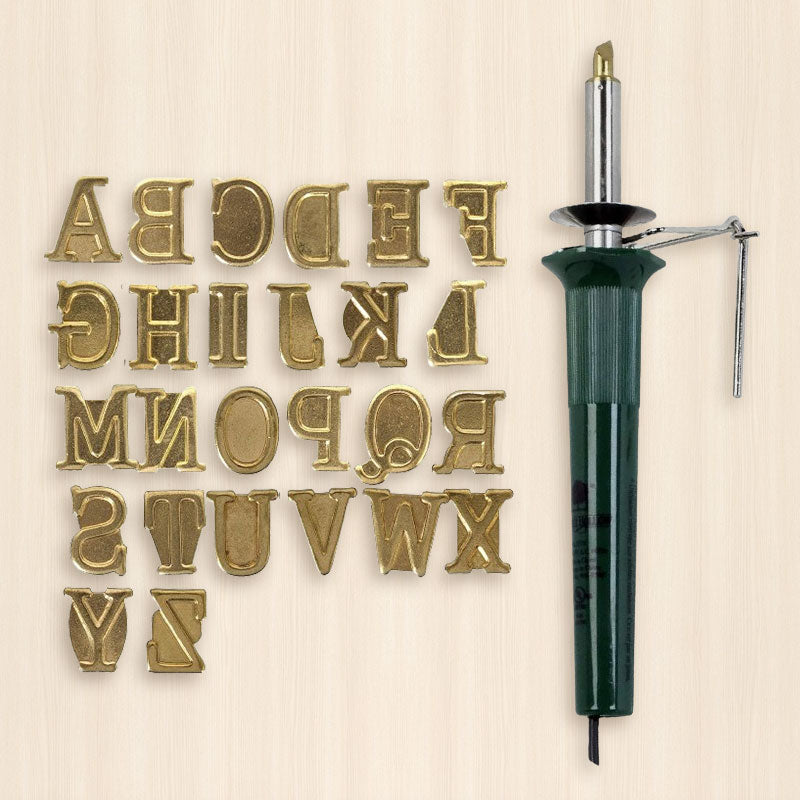 Inscript™ - Stamp Set for Burning on Wood to Personalize Your DIY Projects