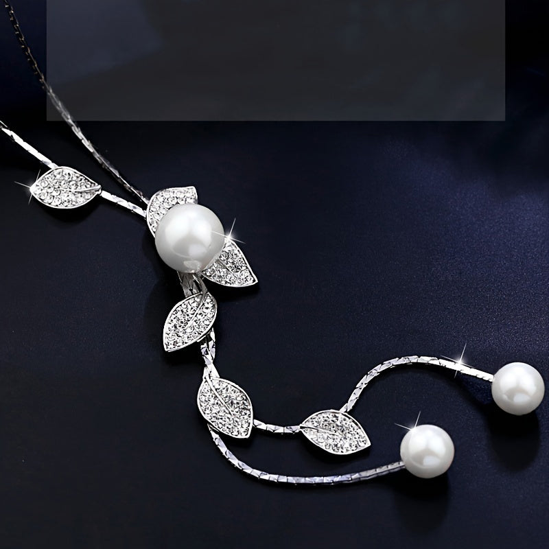 Vintage Leaf Necklace