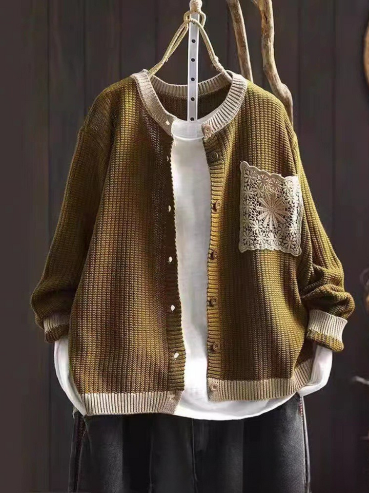 Aveline Knit Cardigan - Elena Harper