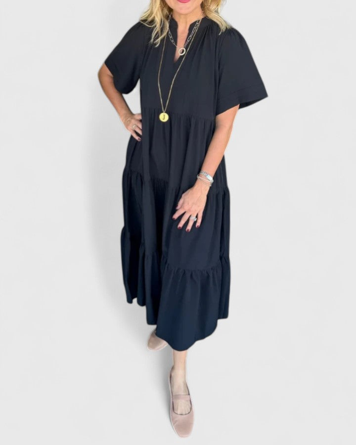 Rebecca Elegant Maxi Dress - Elena Harper