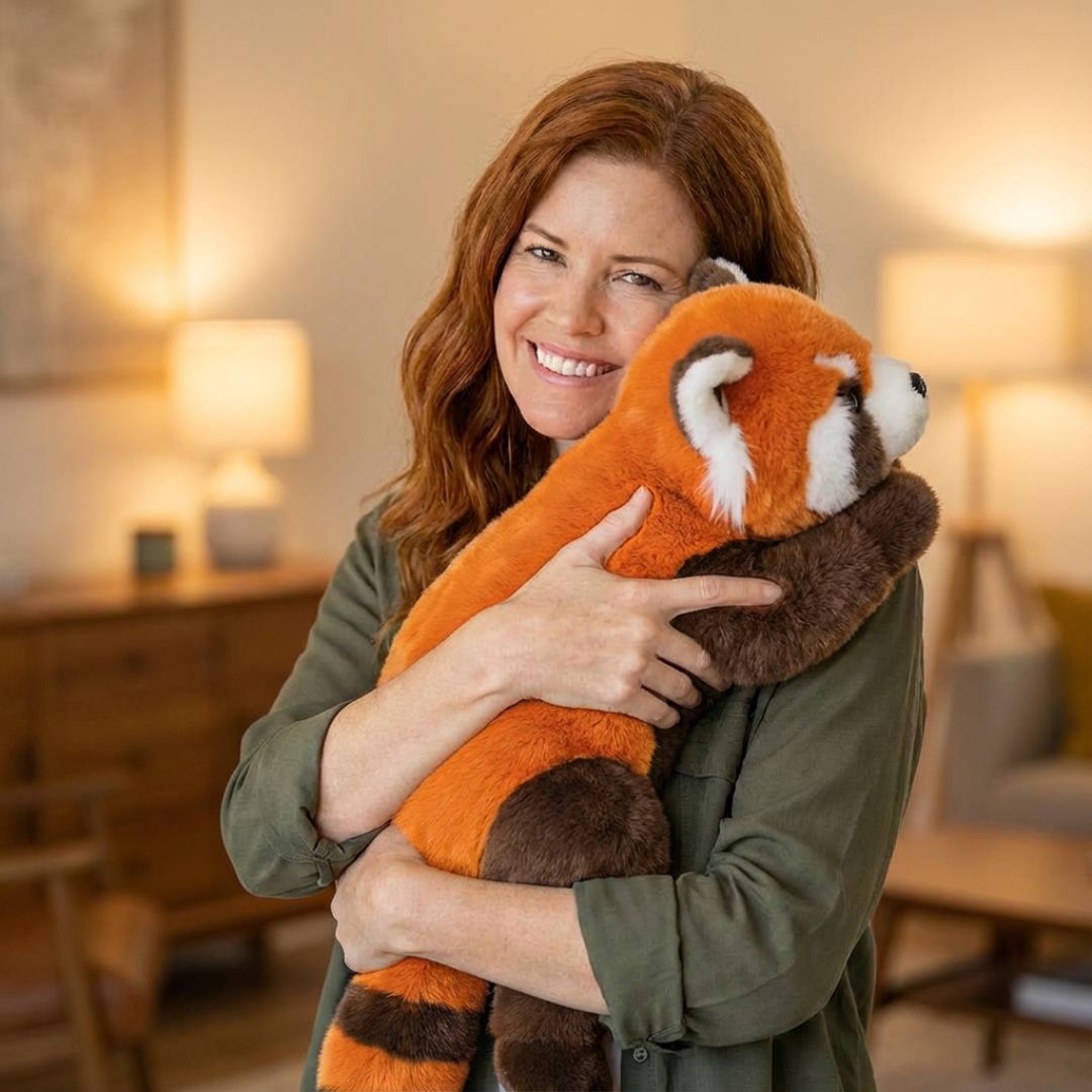 Unisex Long Animal Cuddle Pillow for Comfort & Relaxation