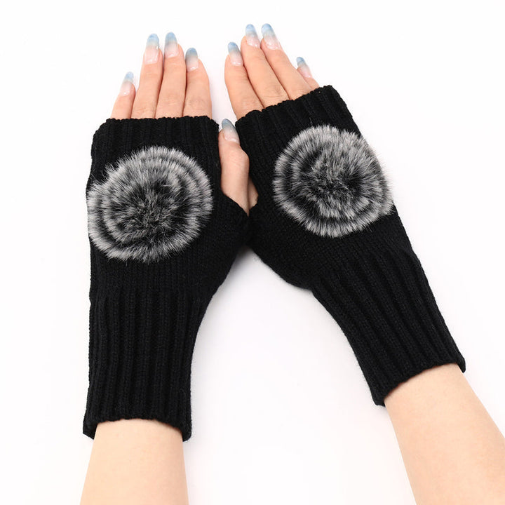 Warm Solid Color Gloves