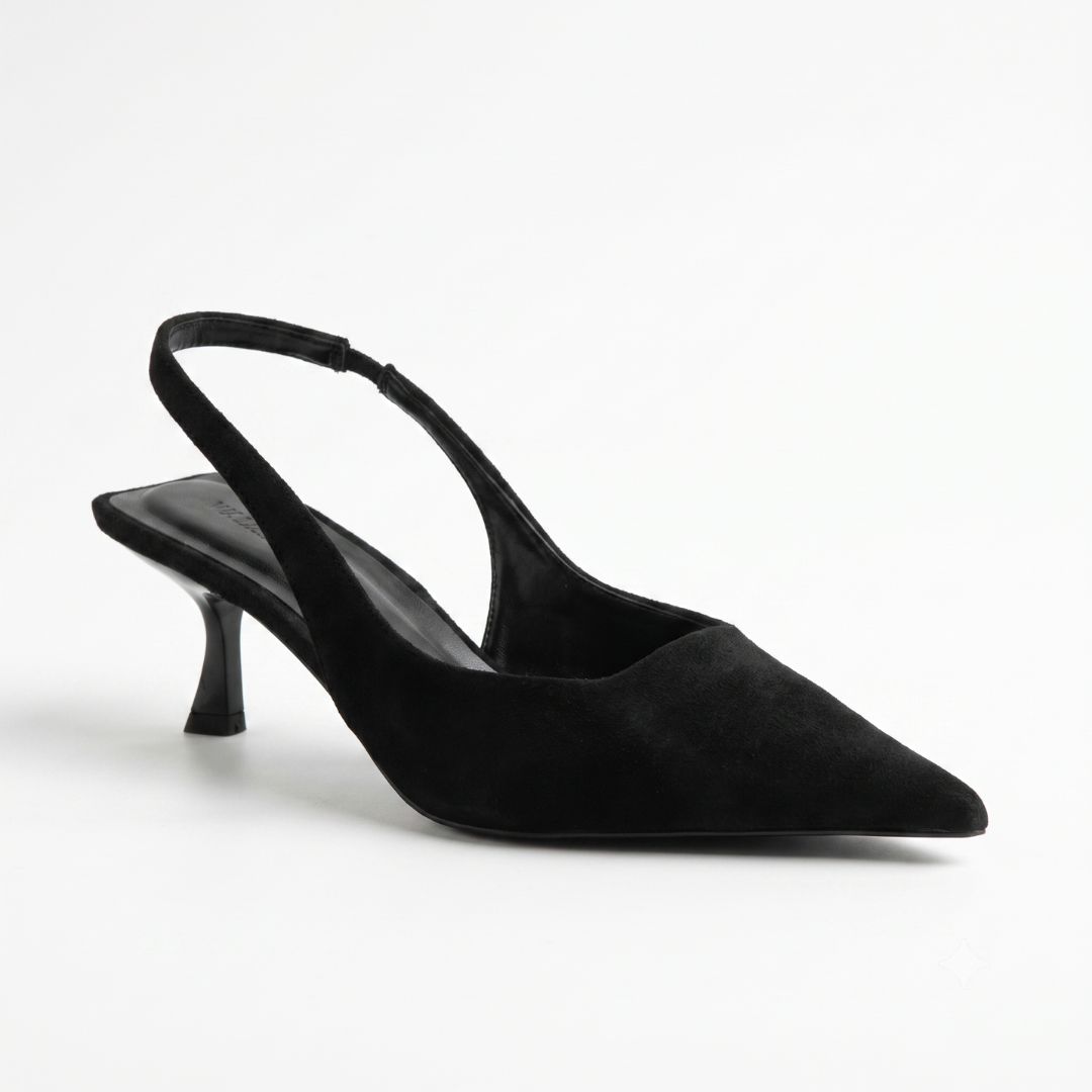 Savannah Pointed Toe Office Heels - Elena Harper