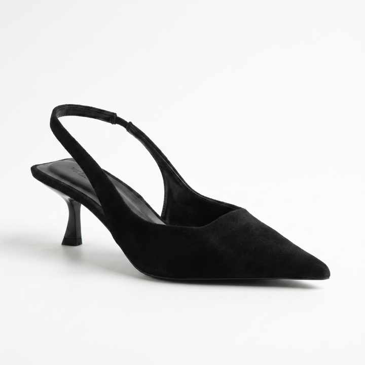 Savannah Pointed Toe Office Heels - Elena Harper