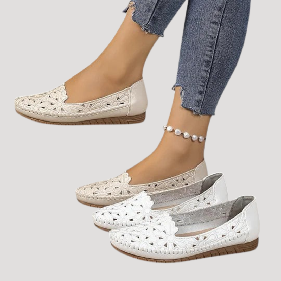 Casual Openwork Flat Shoes for Women