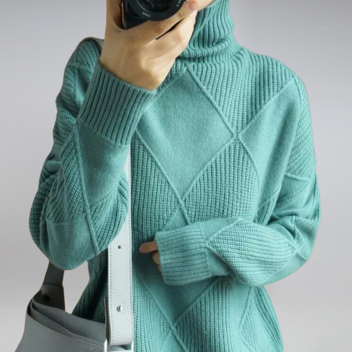 Mara™ Luxe Textured Winter Sweater