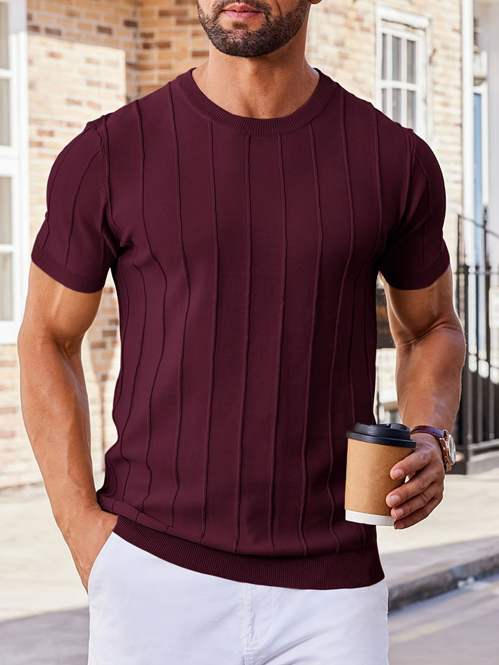 ELENA HARPER™  |  COTTON KNIT SHIRT FOR MEN